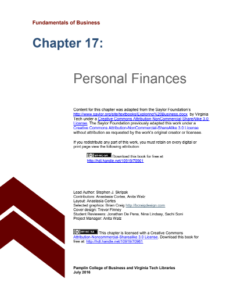 Personal Finance PDF free Download